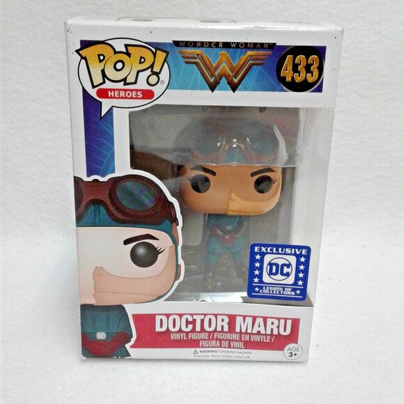 DC Funko Pop Heroes Wonder Woman Doctor Maru Legion of Collectors Exclusive 433 - Picture 1 of 4